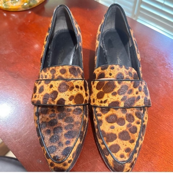3.1 Phillip Lim Quinn Loafers Leopard Pony Hair EU 38 7 - Picture 6 of 11